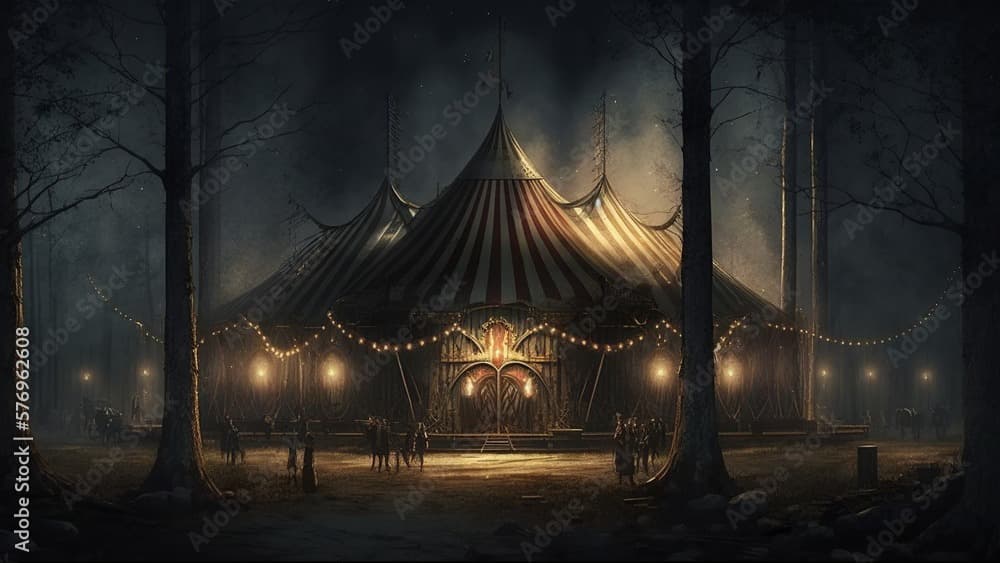 a circus tent