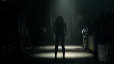 a scary thing in the dark