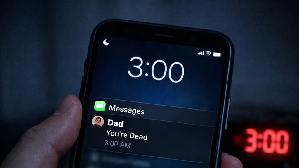 Cover image for story: Don't Text Dad at 3AM 